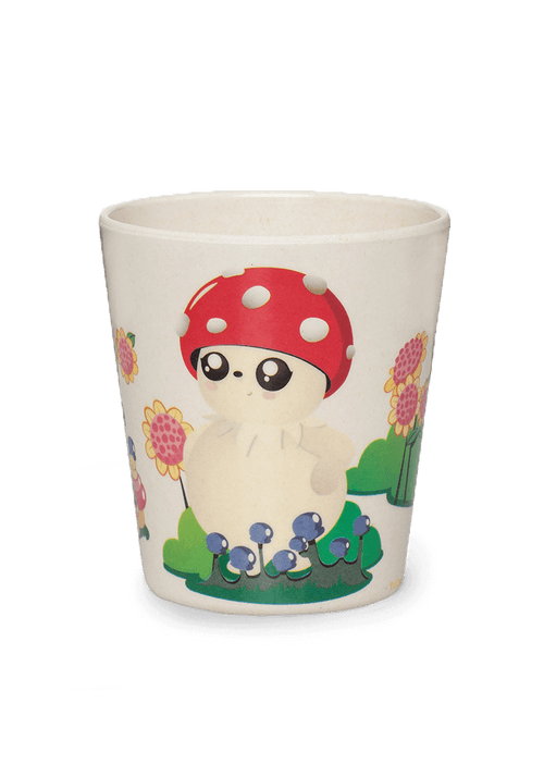 Bubble bamboo cup
